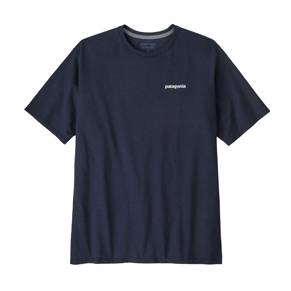 Image of Patagonia T-Shirt P-6 Logo Responsabili-Tee New Navy Uomo M068