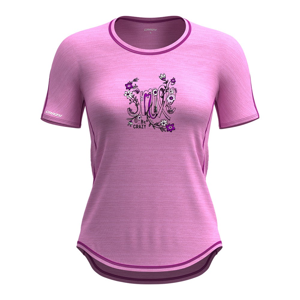 Image of Crazy T-Shirt Exit Rosa Donna XS068