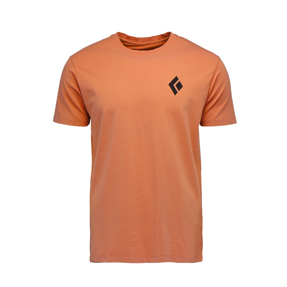 Image of nero Diamond T-Shirt Equipment For Alpinist Nero Uomo S068