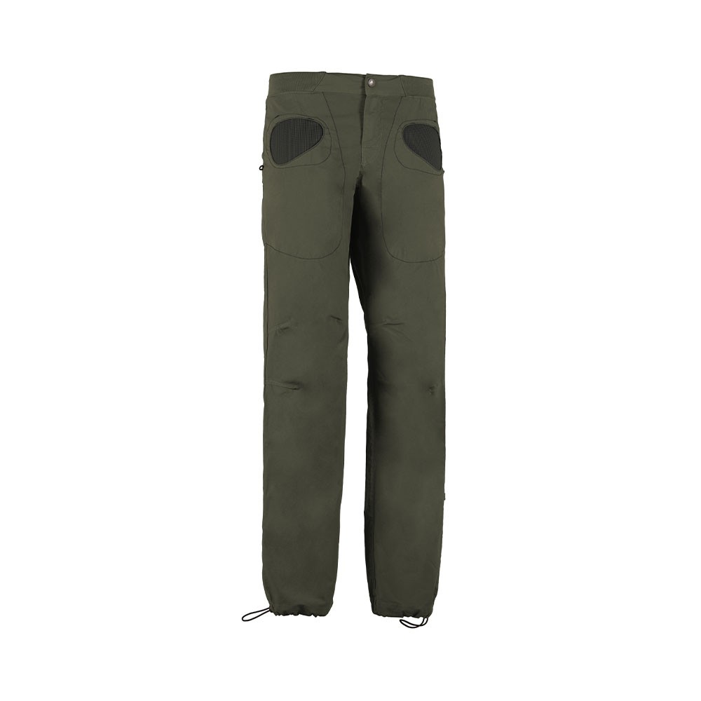 Image of E9 Pantaloni Arrampicata Rondo Slim Verde Uomo XL068