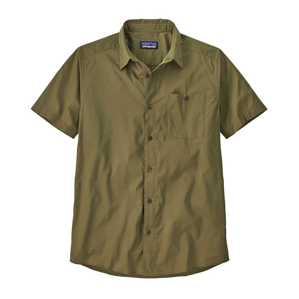 Image of Patagonia Camicia Sunrise Steam Tent Verde Uomo M068