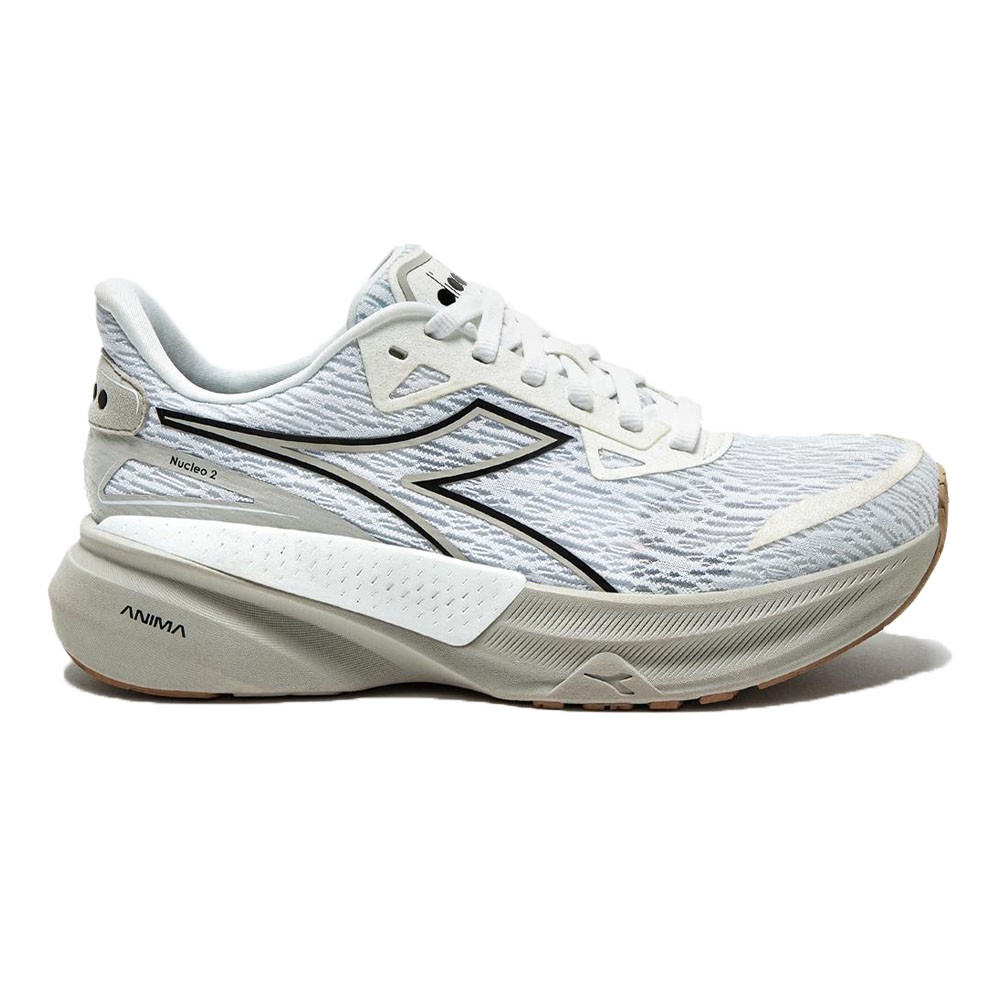 Image of Diadora Nucleo 2 Bianco Argento - Scarpe Running Donna EUR 40 / UK 6.5068