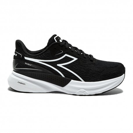 Diadora Nucleo 2 Nero Bianco - Scarpe Running Donna