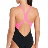 Arena Costume Intero Piscina Dreamhline Nero Fucsia Donna