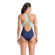 Arena Costume Intero Piscina Dreamhline Navy Multi Donna