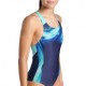 Arena Costume Intero Piscina Dreamhline Navy Multi Donna