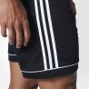 Adidas Short Squadra Team  Nero/Bianco