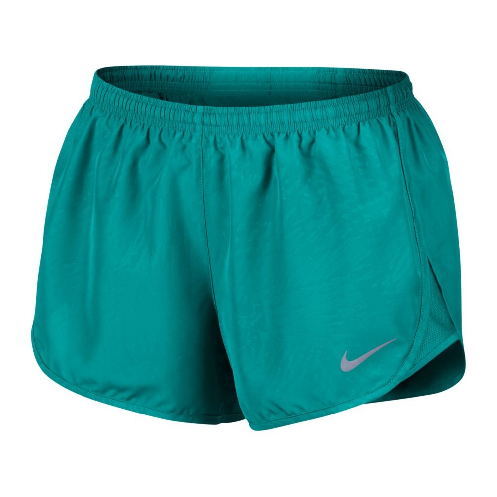 blue and green nike shorts