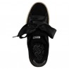 Puma Scarpa Basket  Donna Heart Suede Nero/Nero