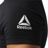 Reebok T-Shirt Mm Fantasia Tri Back Donna Nero