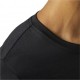 Reebok T-Shirt Mm Fantasia Tri Back Donna Nero