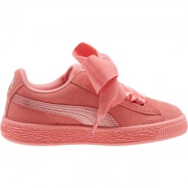 puma heart bambino rose