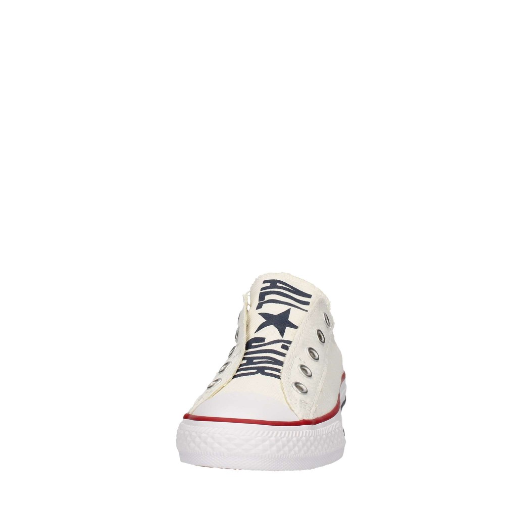 converse platform bambino arancione