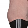 Adidas Originals T-Shirt Donna Collo Ampio Ess Rosa