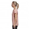 Adidas Originals T-Shirt Donna Collo Ampio Ess Rosa