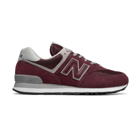 new balance 574 bianche pelle