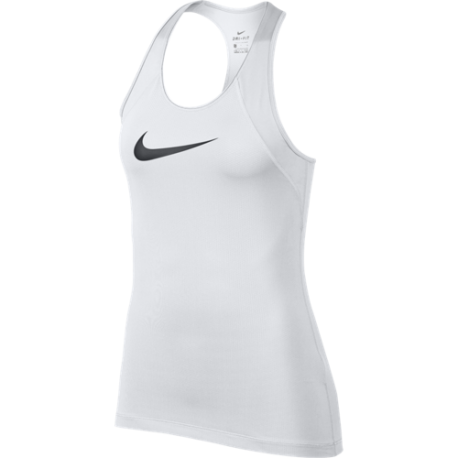 Nike Canotta All Over Mesh Bianco Donna