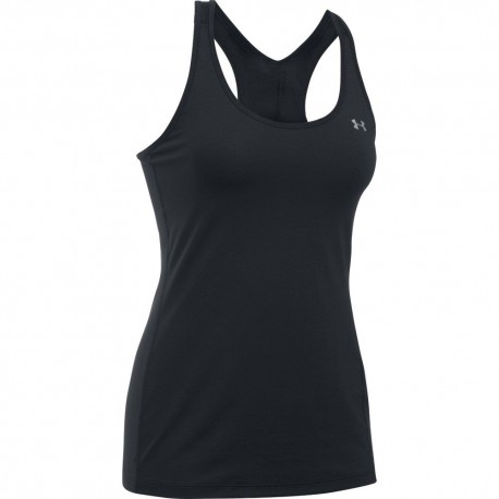 Under Armour Canotta HeatGeat Racer Nero Donna