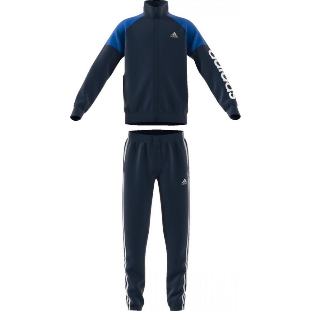 Adidas Tuta Linear Blu Bambino - Acquista Online Su Sportland