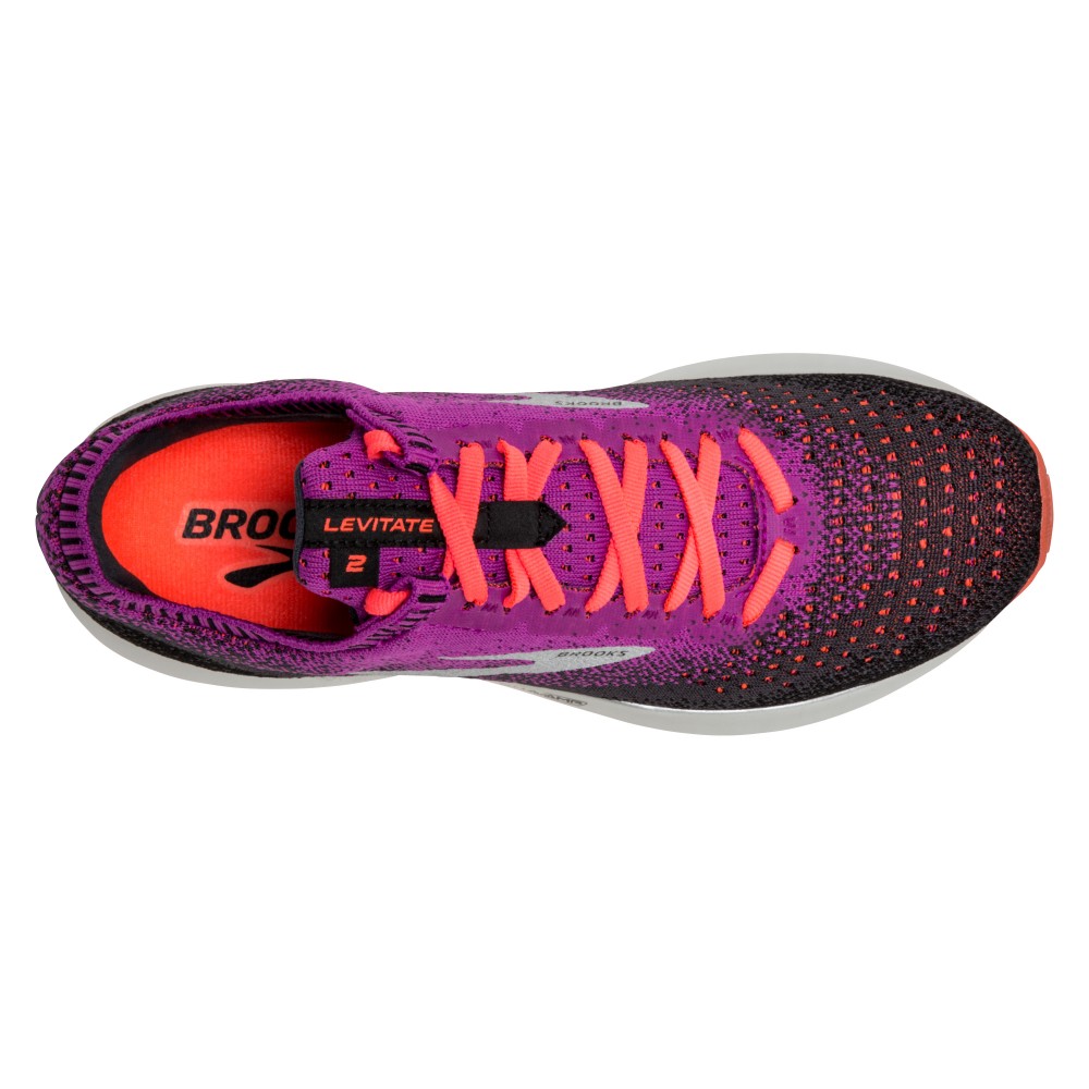 brooks levitate 2 donna rosso