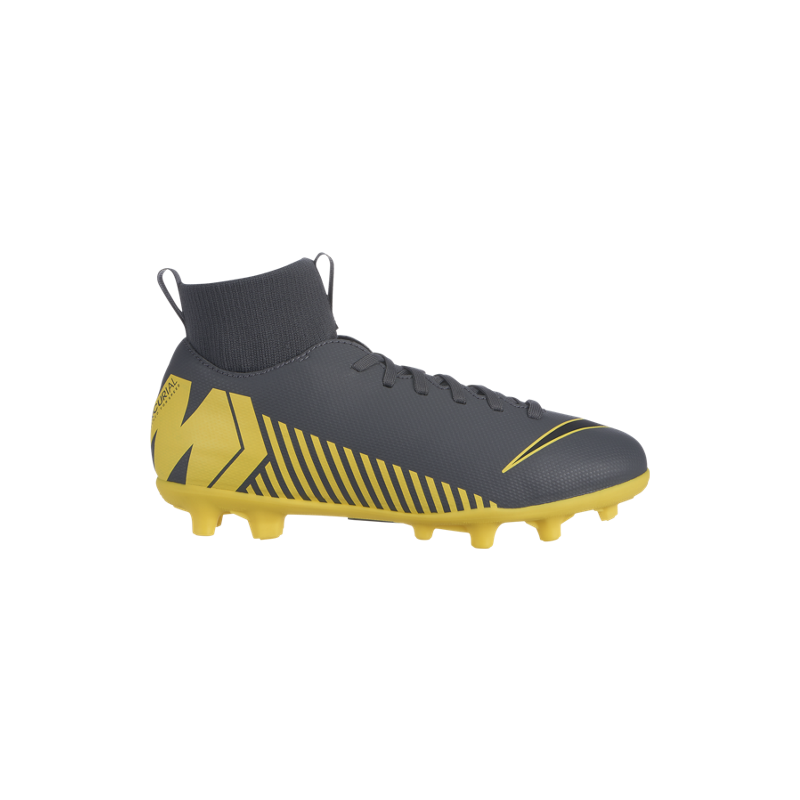 Nike Superfly 6 Club Fg Mg Grigio Giallo Bambino Acquista Online Su Sportland