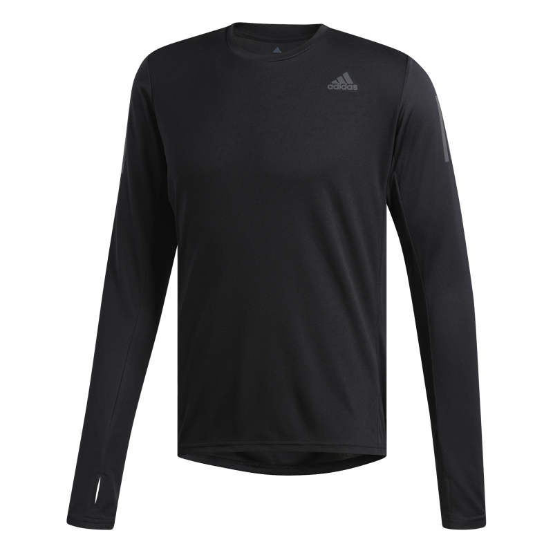 Adidas Maglia Running Manica Lunga Own The Run Nero Uomo