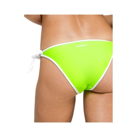 Sundek Costume Slip Verde Fluo Donna