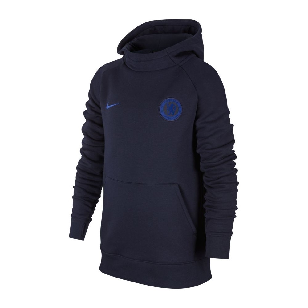 nike felpa bambino blu