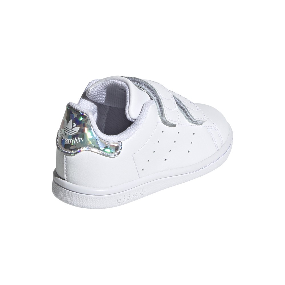 stan smith bambino argento