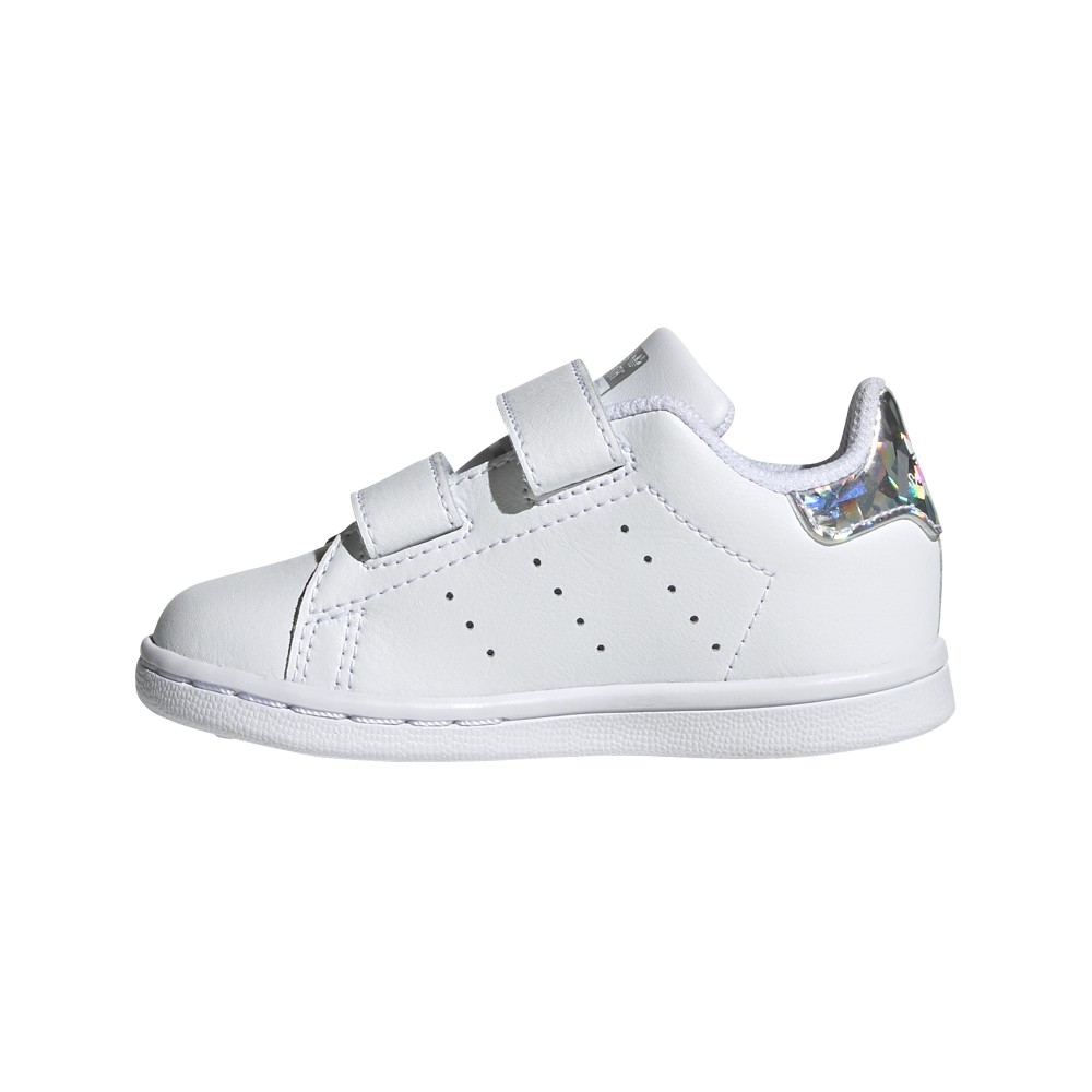 adidas stan smith og bambino argento