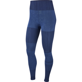 Nike Leggings Sportivi Seamless Blu Donna