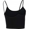 Nike Reggiseno Sportivo Logo Nero Donna