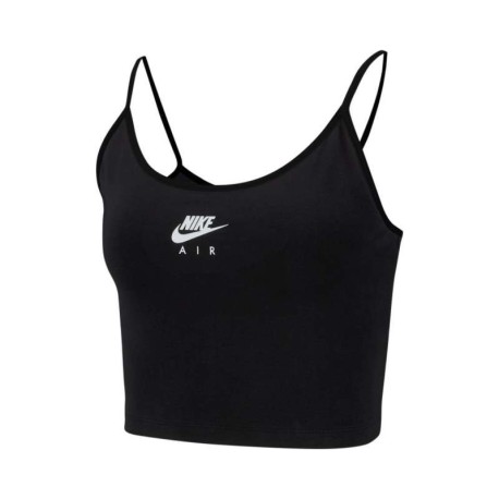 Nike Reggiseno Sportivo Logo Nero Donna