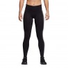 ADIDAS leggings sportivi 3 stripes nero donna