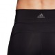 ADIDAS leggings sportivi 3 stripes nero donna