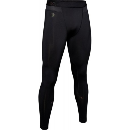 Under Armour Leggings Sportivi Rush Nero Uomo