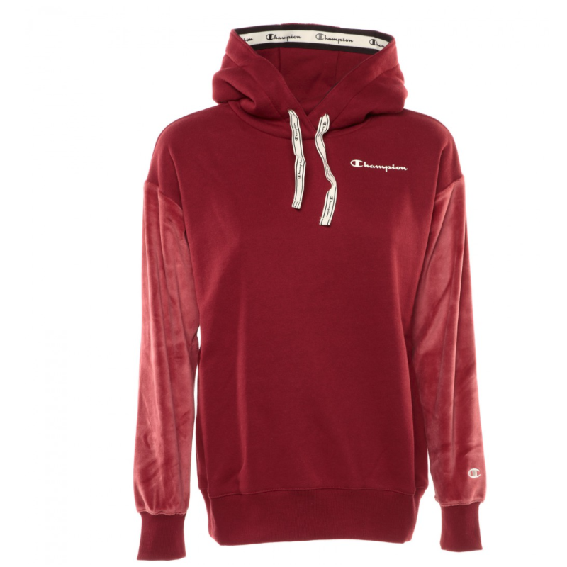 Champion Felpa Palestra Cappuccio Bordeaux Donna Acquista online su Sportland