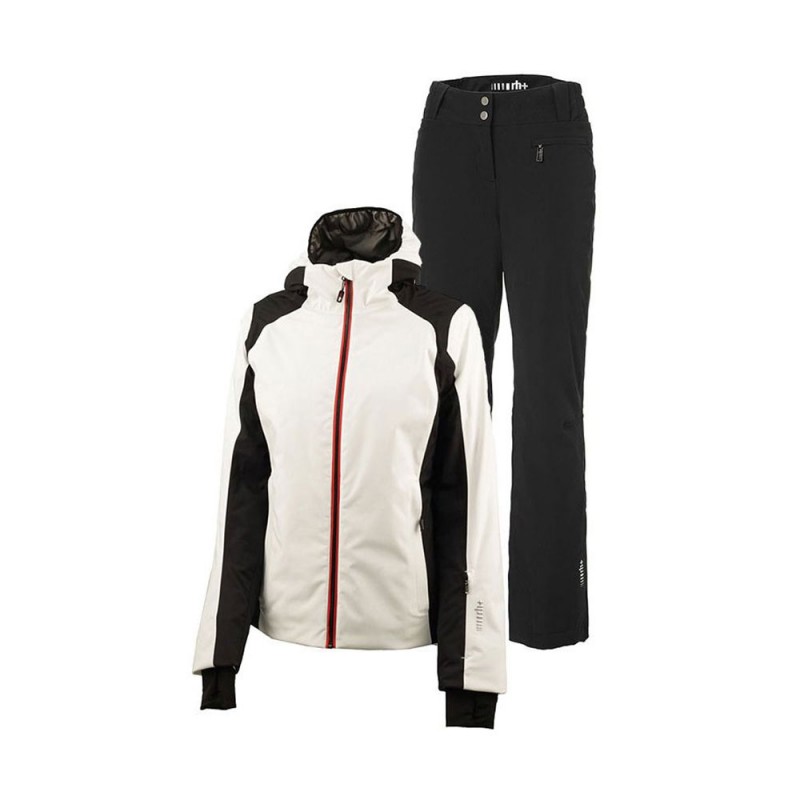 RH+ Completo Sci Belleayre Bianco Nero Donna - Acquista online su Sportland