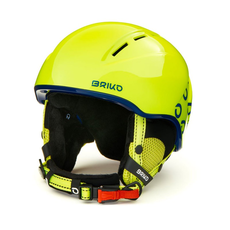 briko casco sci kodiakino shiny giallo blu bambino acquista online su sportland