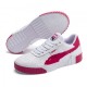 Puma Sneakers Cali Brushed Bianco Rosso Donna