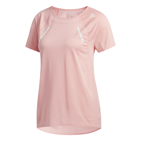 ADIDAS maglia running heat rdy rosa donna