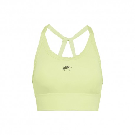 Nike Reggiseno Sportivo Medium Air Giallo Donna Acquista online su Sportland