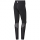 Reebok Leggings Sportivi Nero Donna