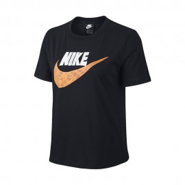 nike t shirt donne nero