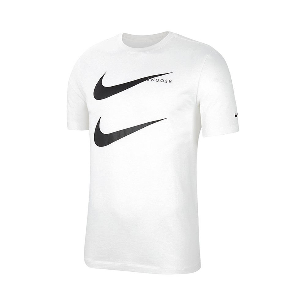 Nike T-Shirt Doppio Swoosh Bianco Uomo - Acquista online su Sportland