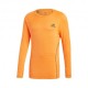 ADIDAS maglia running manica lunga runner orange uomo