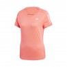 ADIDAS maglia running mezza manica own rosa donna