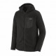 Patagonia Pile Montagna R1 Air Full Zip Hoody Nero Uomo