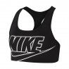 Nike Reggiseno Sportivo Train Logo Nero Donna