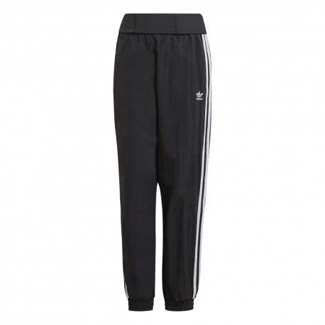 ADIDAS originals pantaloni a vita alta nero donna